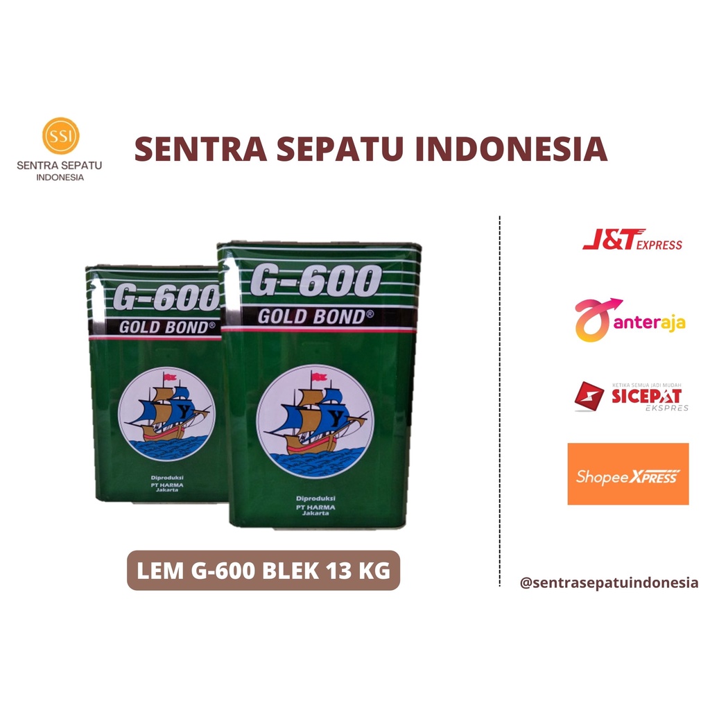 Lem G 600 Gold Bond - Lem g600 UNTUK SEPATU DAN TAS ( Blek )