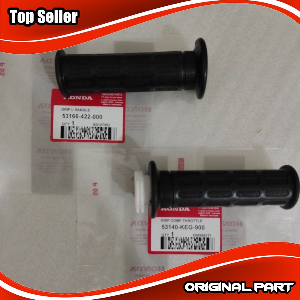 HANFAT hanvat hand grip Handgrip kiri kanan SET HONDA GLPRO - GLMAX - GL pro NEO TECH - MEGAPRO Mega