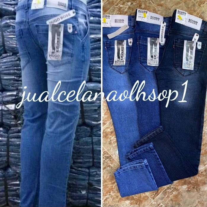[CY282] Celana jeans pria pensil streth-jeans pria slim fit-jeans pria panjang skinny borong semua