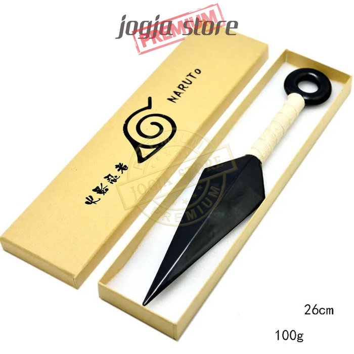 Mainan Senjata Naruto Kunai Ninja Cosplay Bahan Plastik