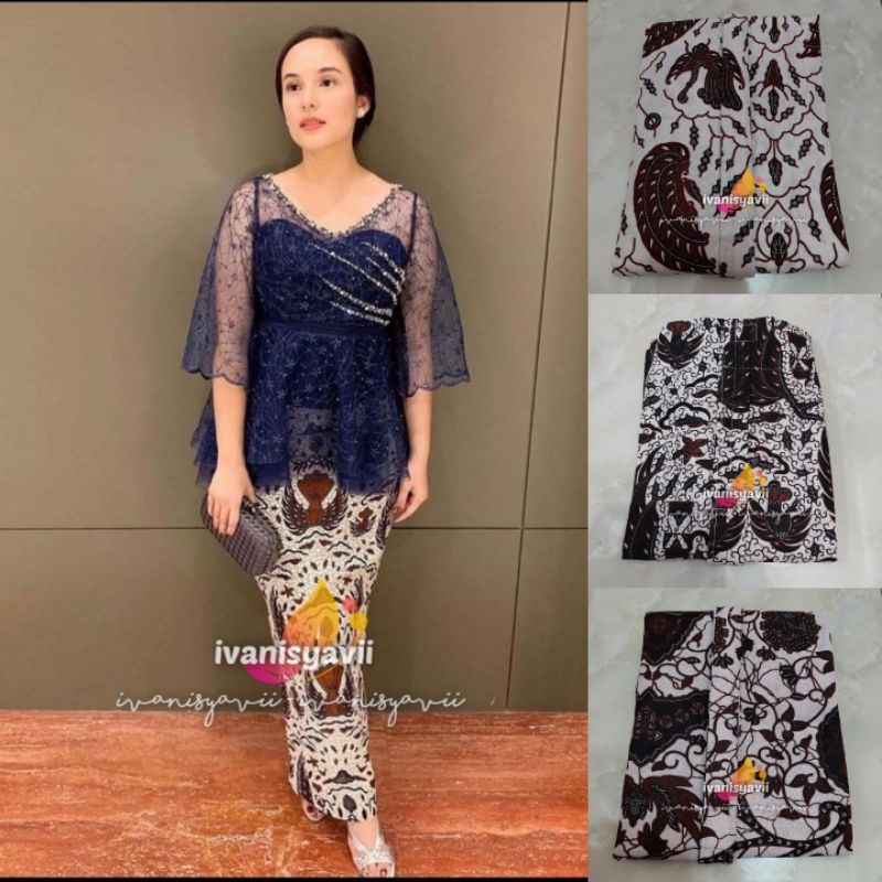 Jarik Cewek Instan (Standar &amp; Jumbo) || Model Chelsea Islan - Motif Semen Baru