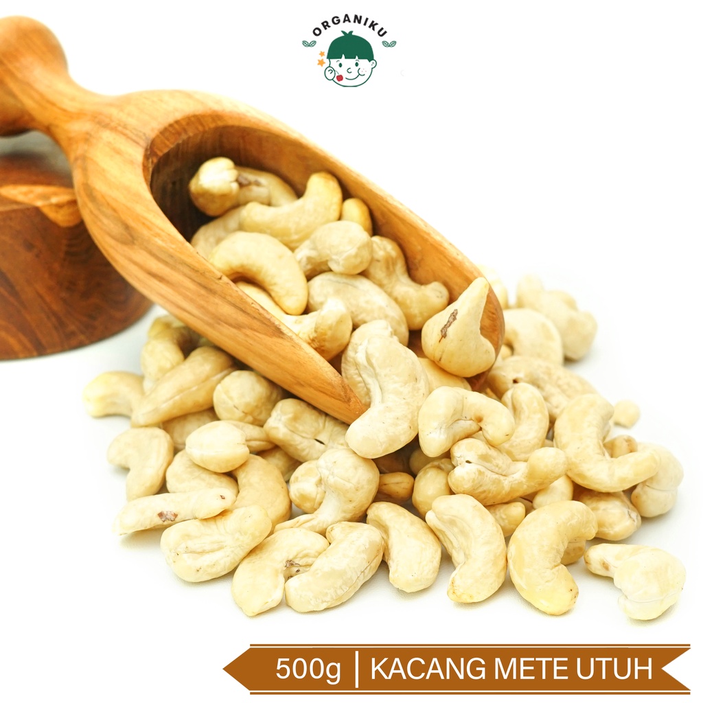 Cashew Nut / Kacang Mete Utuh Jumbo Premium 500-800g