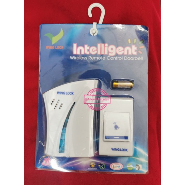 Wireless Door Bell / Bel Rumah tanpa Kabel (AC/DC)