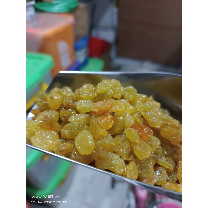 

GOLDEN RAISIN / KISMIS KUNING - 500 GRAM