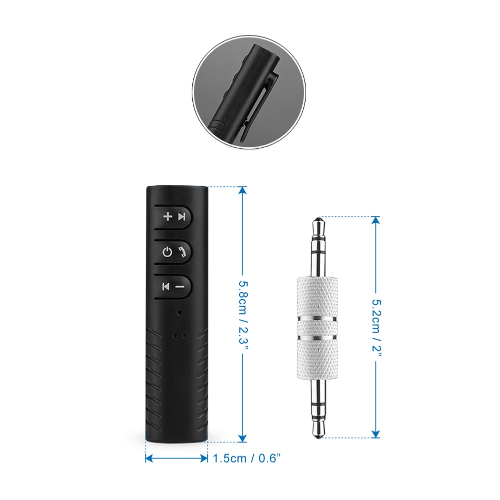 Bluetooth Audio Receiver Adapter 3.5 mm