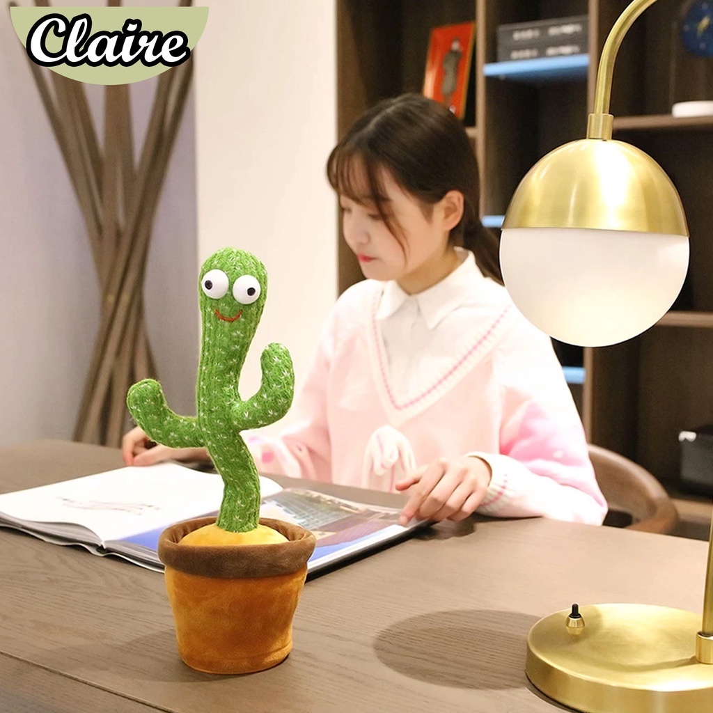 Cactus Toy Electronic / Boneka Kaktus Joget Joged / Kaktus Joget Viral Tiktok