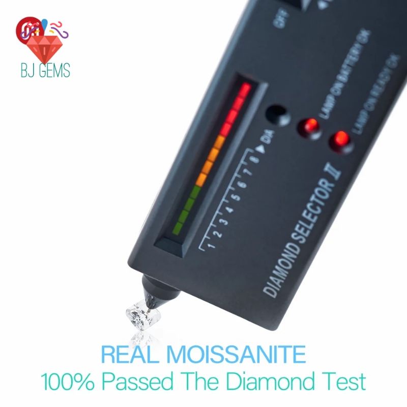 4ct Permata Radiant Moissanite Premium Quality HANYA 1 BUAH