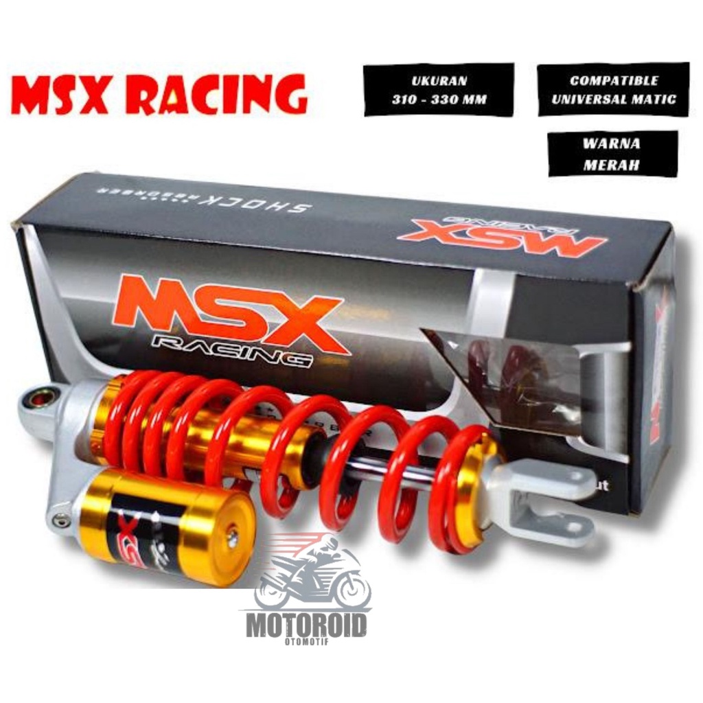 Shock Msx all matic 10 monoshock tabung atas