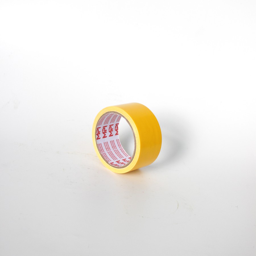 Lakban Kain Kuning MPI 2 INCH x 8 Meter MPI - Cloth Tape Yellow