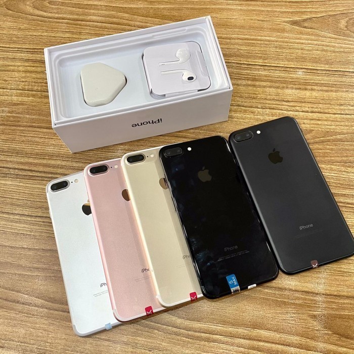 100% Asli iPhone 7 7+ Plus 256GB 128GB 32GB Second Original No Minus Ex Resmi