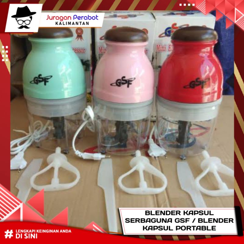 Blender Kapsul KYLO/ Blender GSE / GSF Blender Serbaguna 4 Mata Pisau / Blender Capsulle Serbaguna