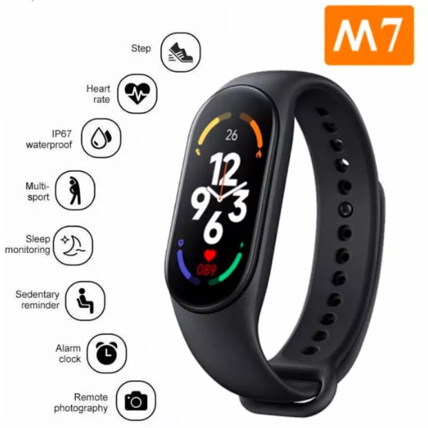 Garansi ✅ Xiaomi Mi Band 8 7 MiBand M7 M8 Jam Tangan Pria Wanita Digital SmartWatch Smartband waterproof