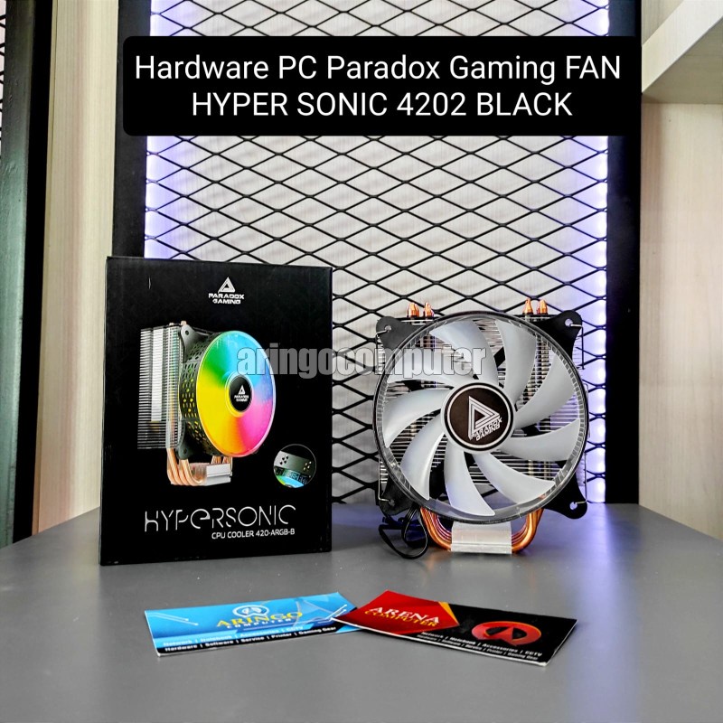 Hardware PC Paradox Gaming FAN HYPER SONIC 4202 BLACK