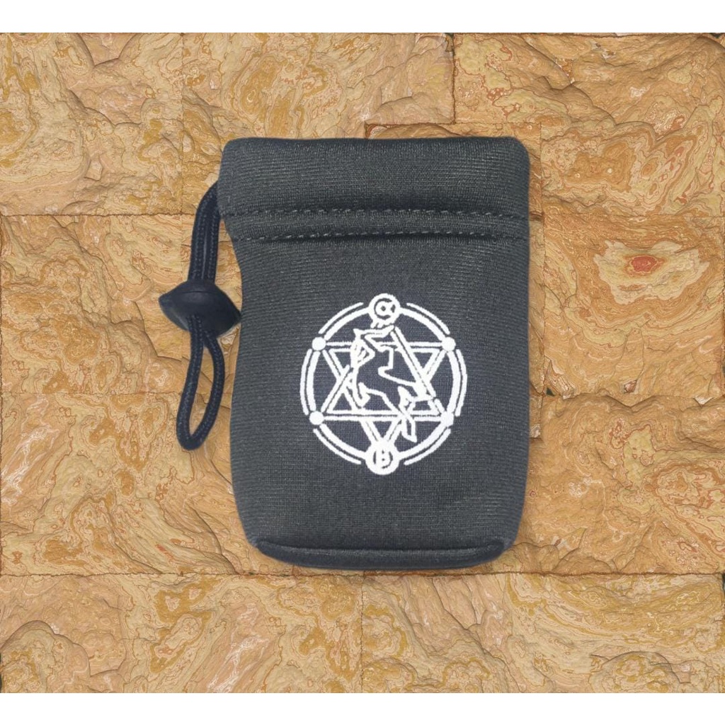 POUCH GAMBAR LOGO - BISA DILETKAN BERDIRI