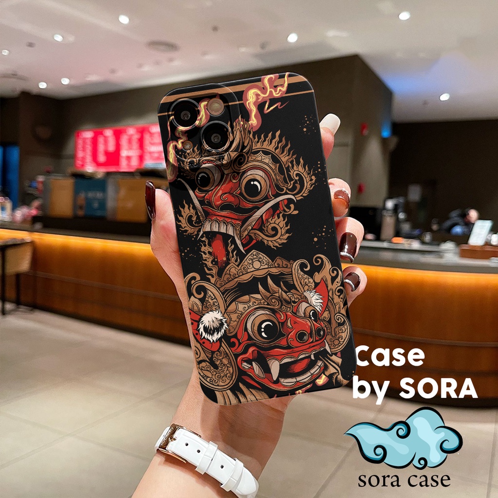 Case iphone cowok cool keren aesthetic Barong Rangda BAli Case Premium Vol. VII by SORA untuk iPhone