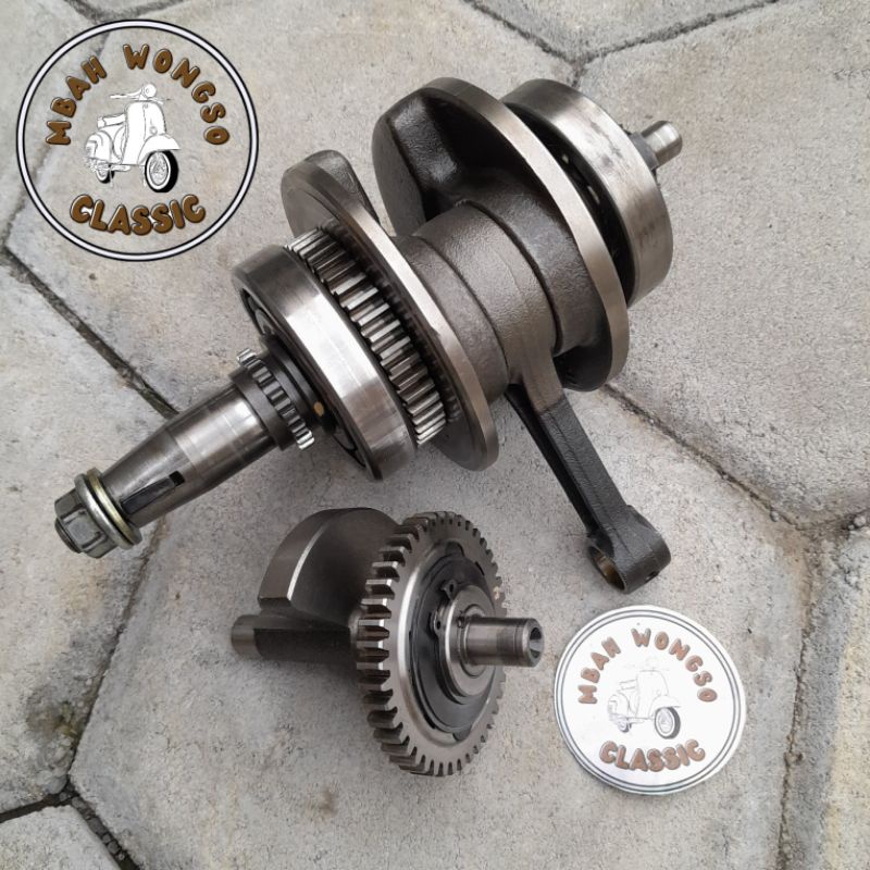 KRUK AS BANDUL STANG SEHER PISTON CRANKSHAFT BALANCER OLD CB 150R CBR 150R K45 LOKAL ORIGINAL