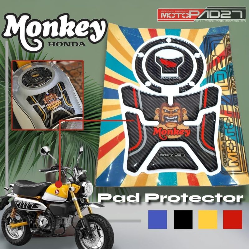 Motopad27 Stiker Tankpad Honda Monkey 125 stiker timbul protector Honda Monkey 125