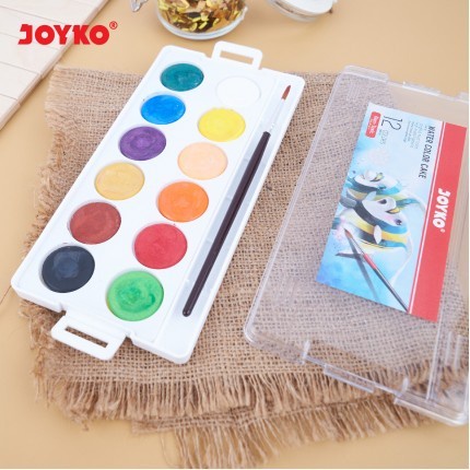 

cat air joyko/ cat air 12 warna/ cat air warna-warni/ cat air murah/ cat air sekolah/ cat air dan kuas