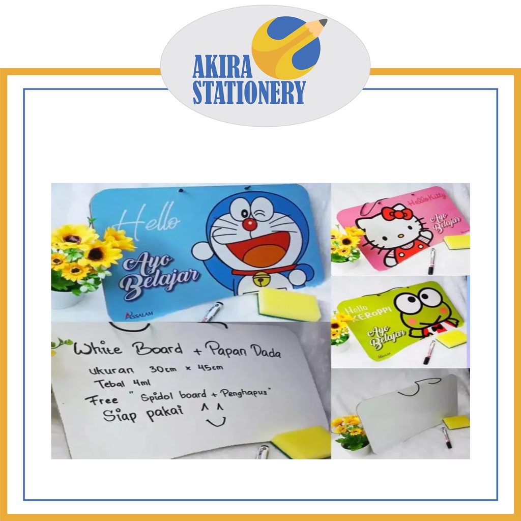 

WHITEBOARD / PAPAN TULIS KARAKTER