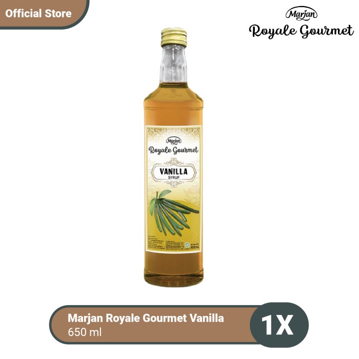 

MARJAN ROYALE GOURMET VANILLA 650 ML