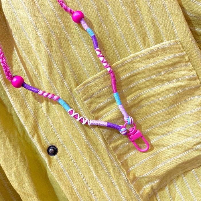 

ハ Barbie Boho Strap Cardholder / Lanyard id card / Gantungan hp / pod Hot Sale!