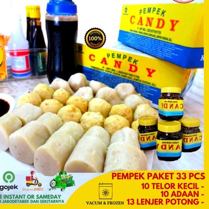 

Terbaru [KI3] PEMPEK CANDY PALEMBANG MPEK MPEK EMPEK EMPEK VACUM FROZEN