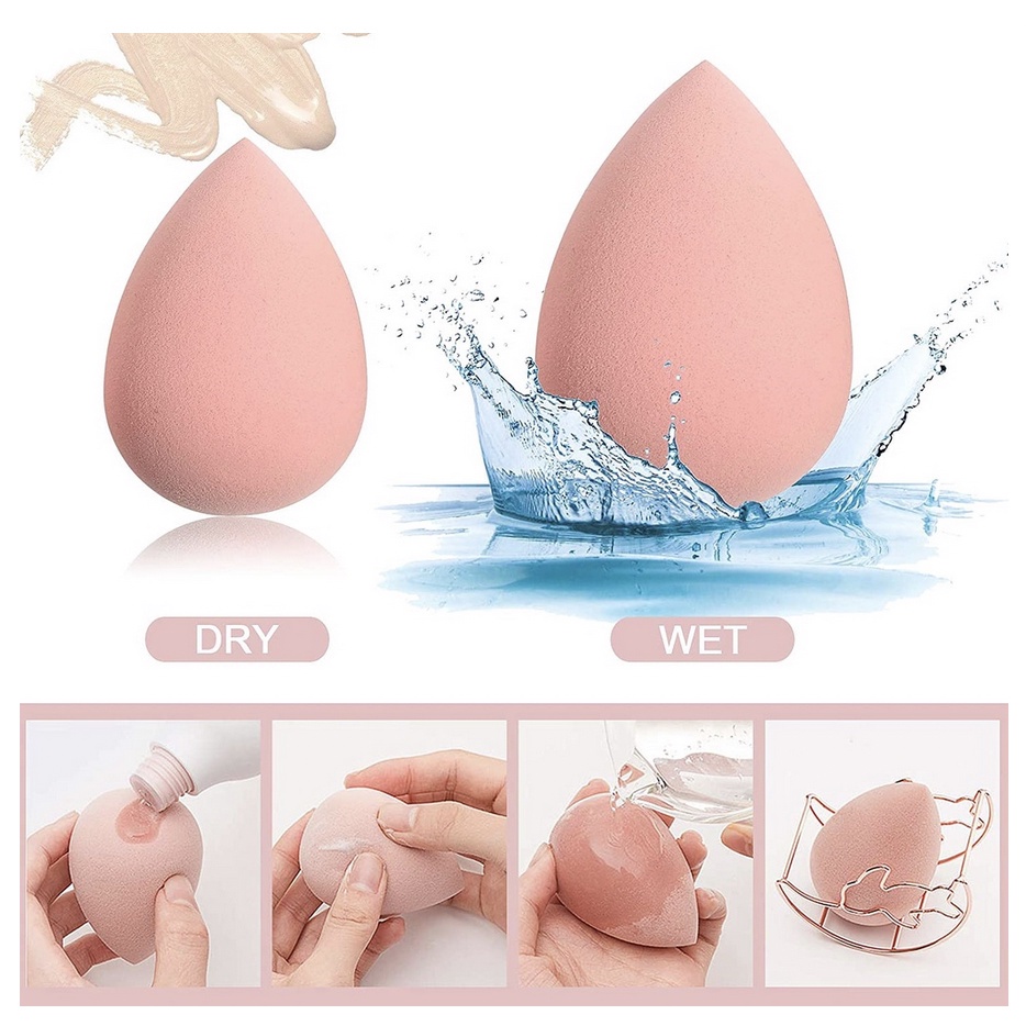 MAKE UP SPONGE BEAUTY BLENDER MODEL BUAH PEACH BEST PREMIUM QUALITY