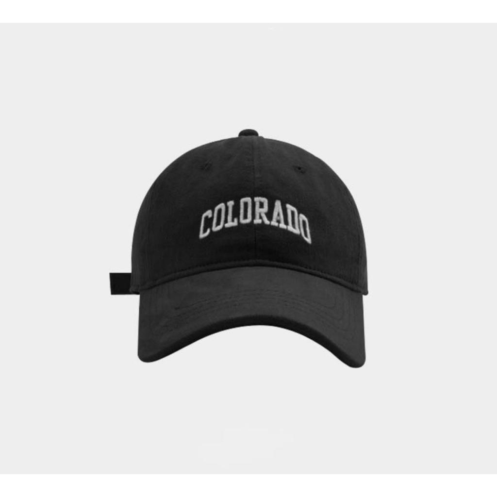 Colorado Topi Baseball adjustable Motif Bordir Tulisan Gaya vintage Untuk Pria / Wanita