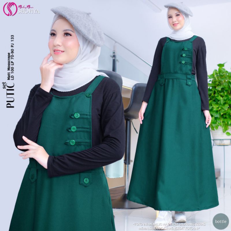 KENANGA, PUTIC  Set Dress (inner &amp; auter) Ori by Shofiya❤