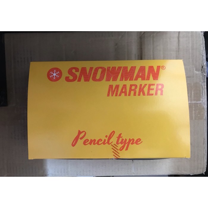 

Terlaris ✨ -spidol kecil snowman marker - pencil type- 2.1.23