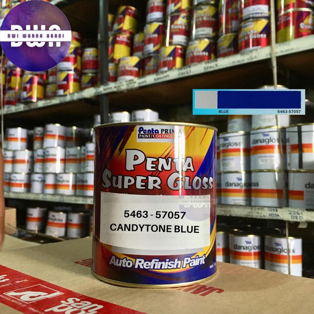 Cat NC CandyTone Blue 5463-57057 Candy Tone Biru Penta SuperGloss