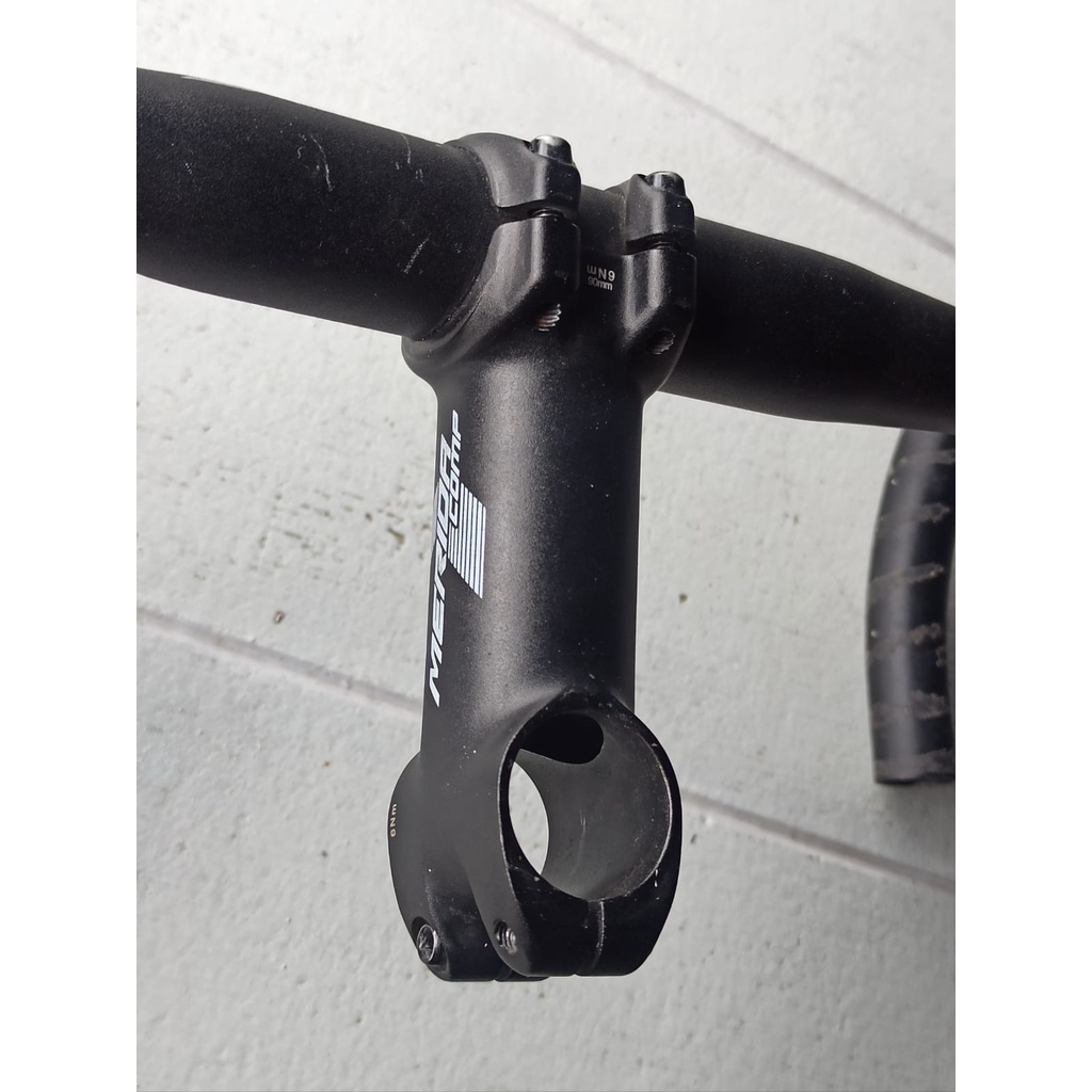 Merida dropbar handlebar stem aluminum handle bar sepeda