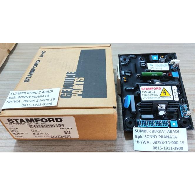 Avr Sx460 Sx-460 Sx 460 Stamford E000-24602 E00024602 E000 24602 Asli