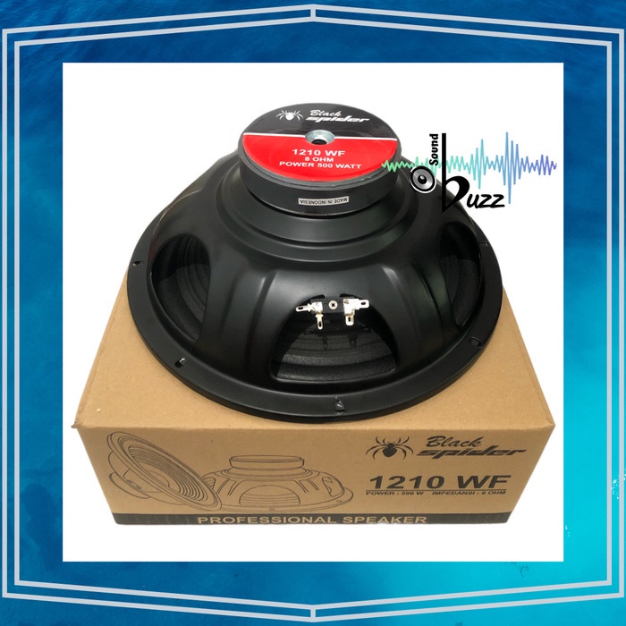 Speaker Black Spider 1210 WF Blackspider 12 inch Woofer