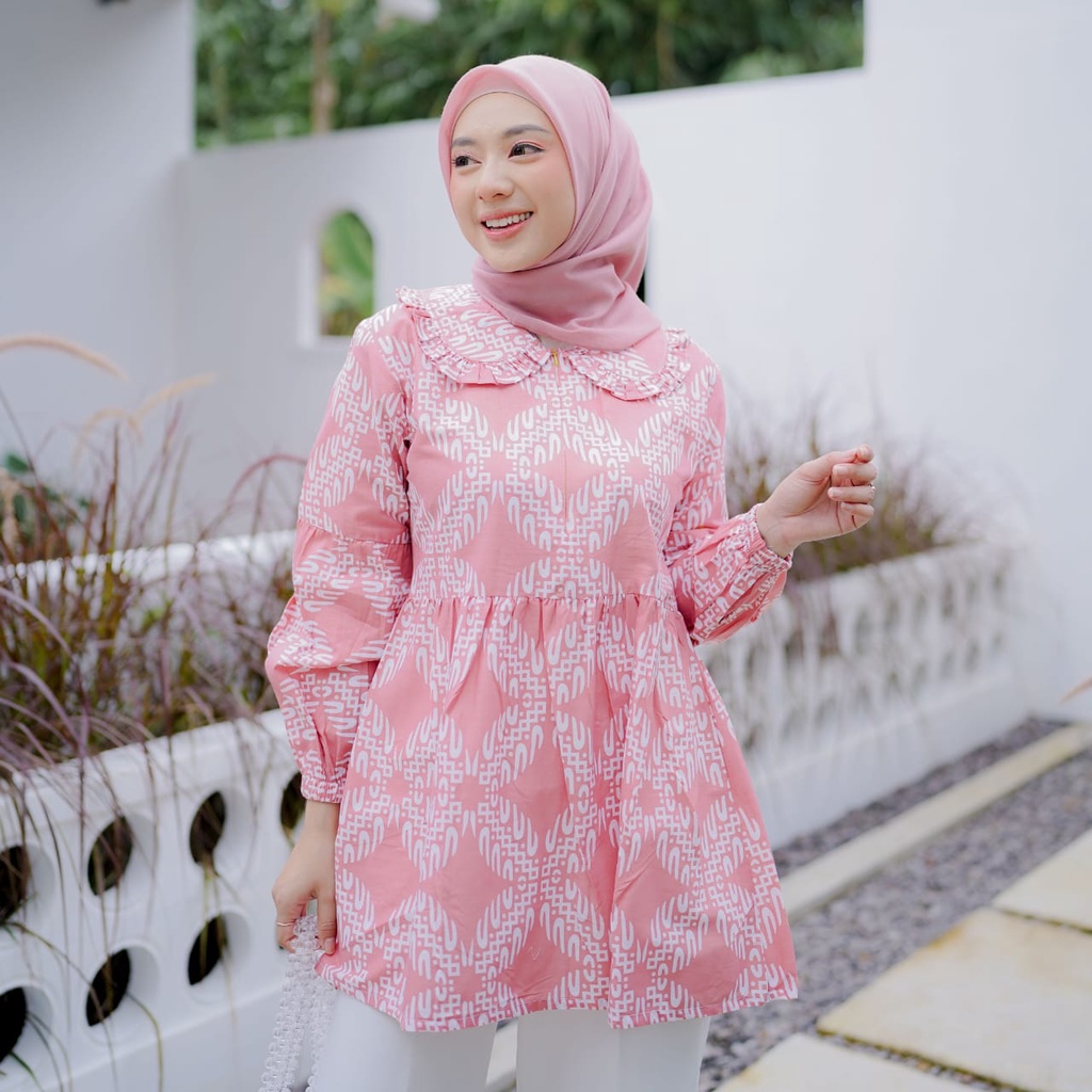 Baju Wanita Atasan Batik Blus Wanita