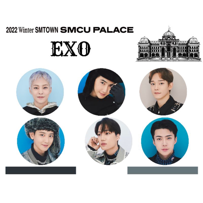 [Set] Stiker EXO SMCU Palace 2022