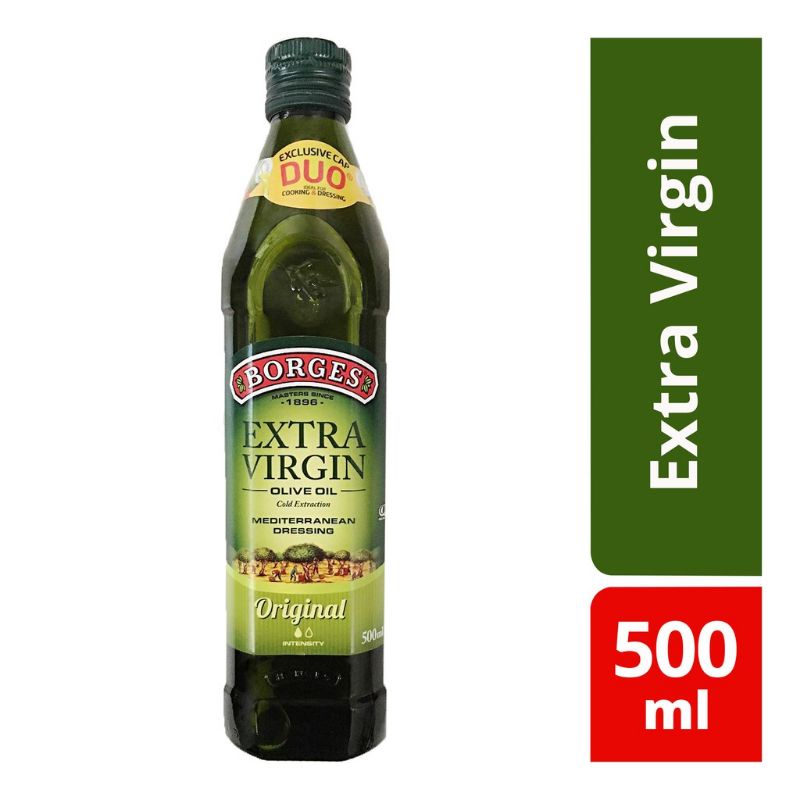 

Minyak Zaitun Borges Asli Extra Virgin Oil Halal Murni 125 250 500 ml / Minyak Zaitun Memasak Diminum