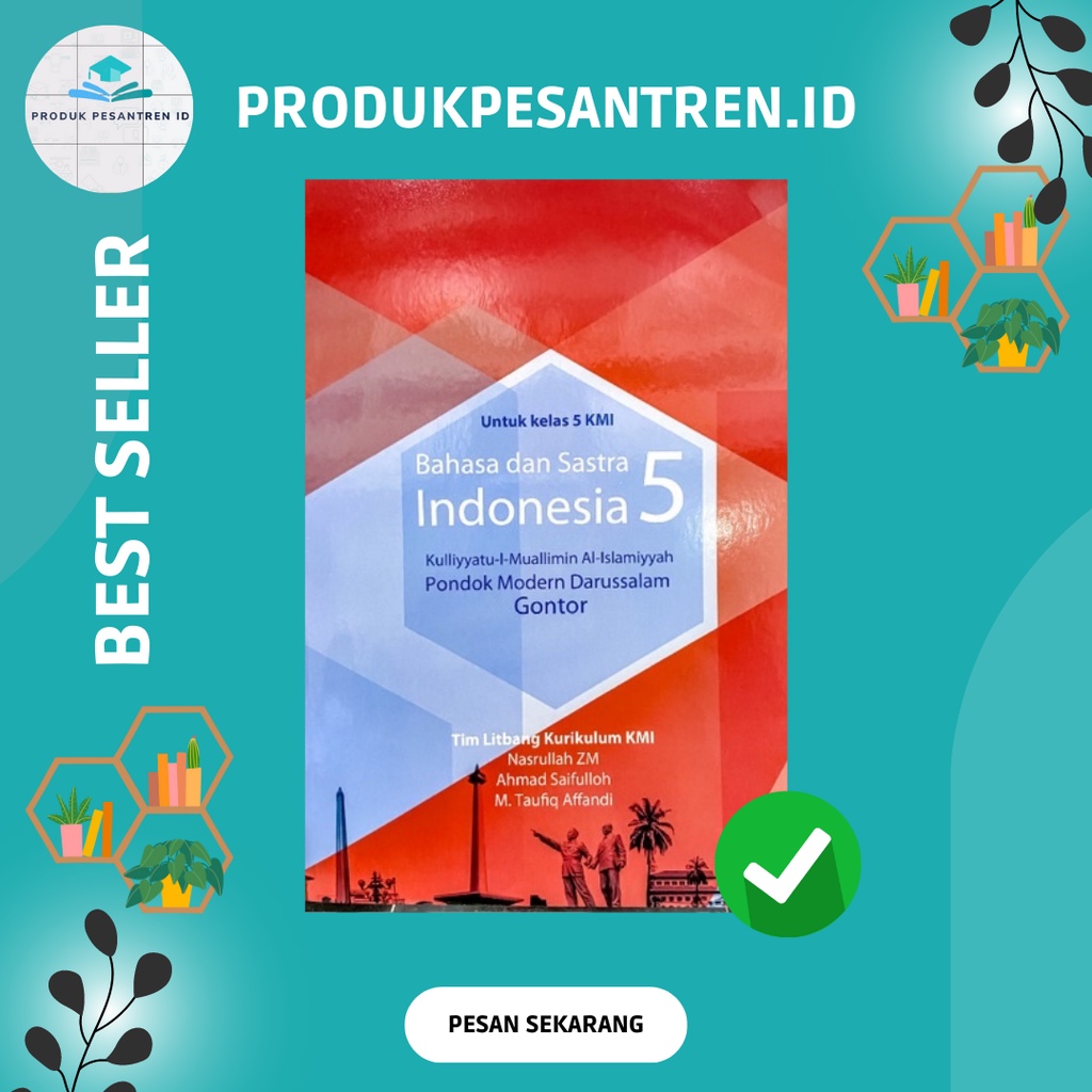 Buku Bahasa Indonesia 5 (5 KMI) / Bahasa Indonesia 5 Untuk Kelas 5 KMI / Bahasa Indonesia 5 KMI Gont