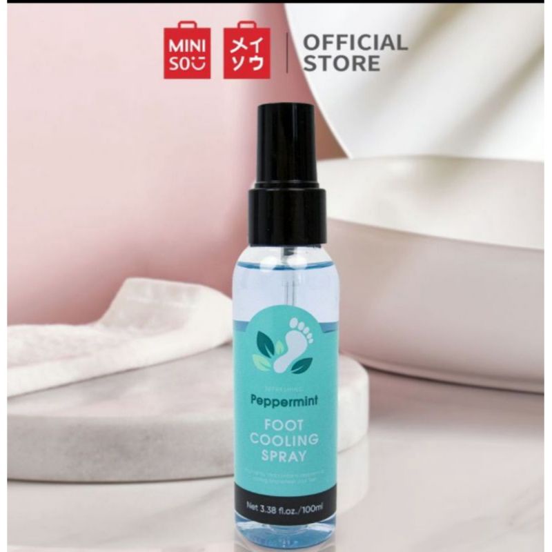 TERMURAH Miniso Foot Cooling Spray - Pendingin Kaki & Penghilang Bau