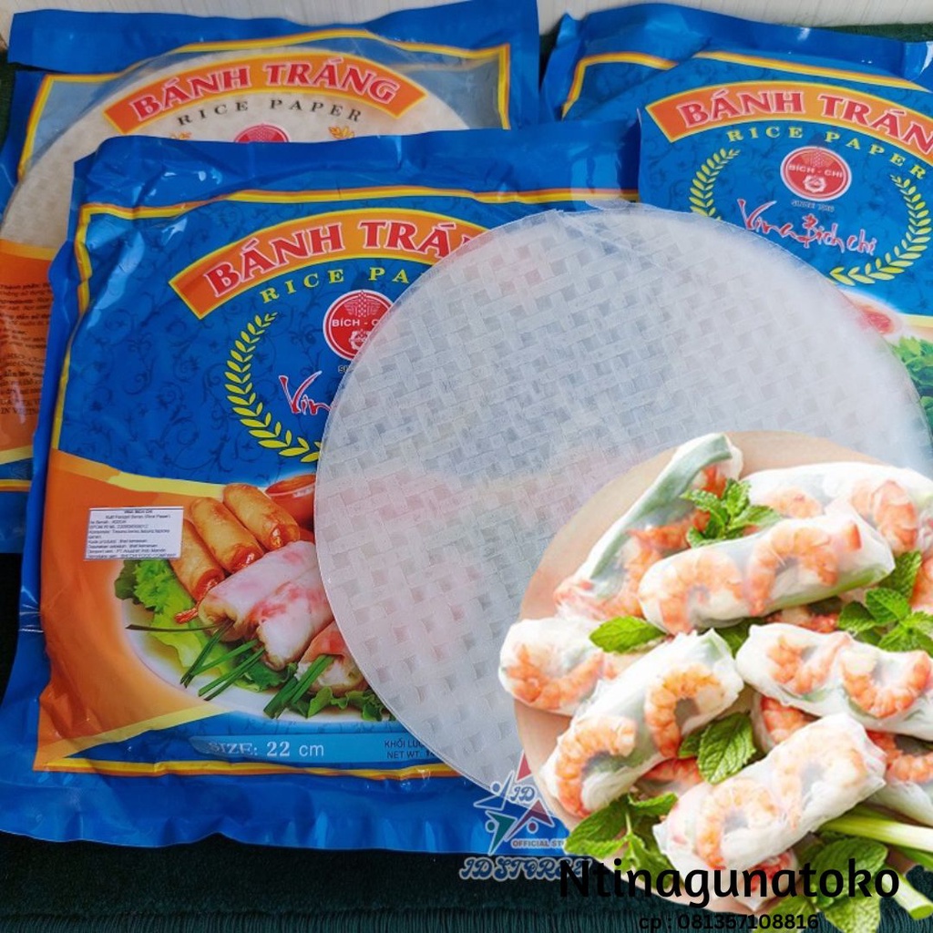

COD | Kulit Lumpia Vietnam Rice Paper Banh Trang Ukuran 22 Cm | Kulit Lumpia Vietnam | Rice Paper | Kulit Lumpia Vietnam Spring Roll | Kulit Lumpia Salad Sayur Sushi