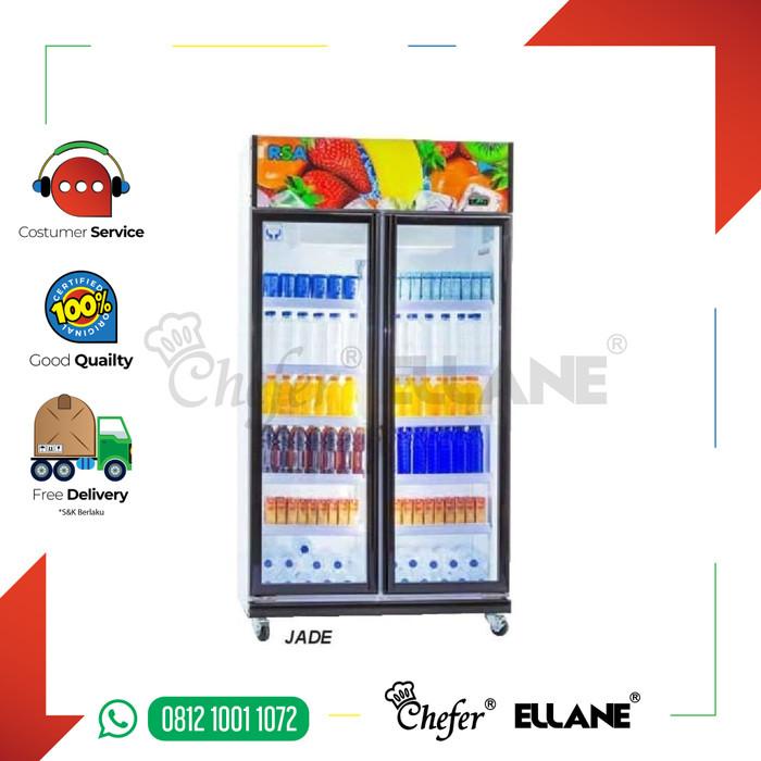 Promo Showcase 2 Pintu RSA JADE Free Ongkir / Kulkas 2 (Dua) Pintu