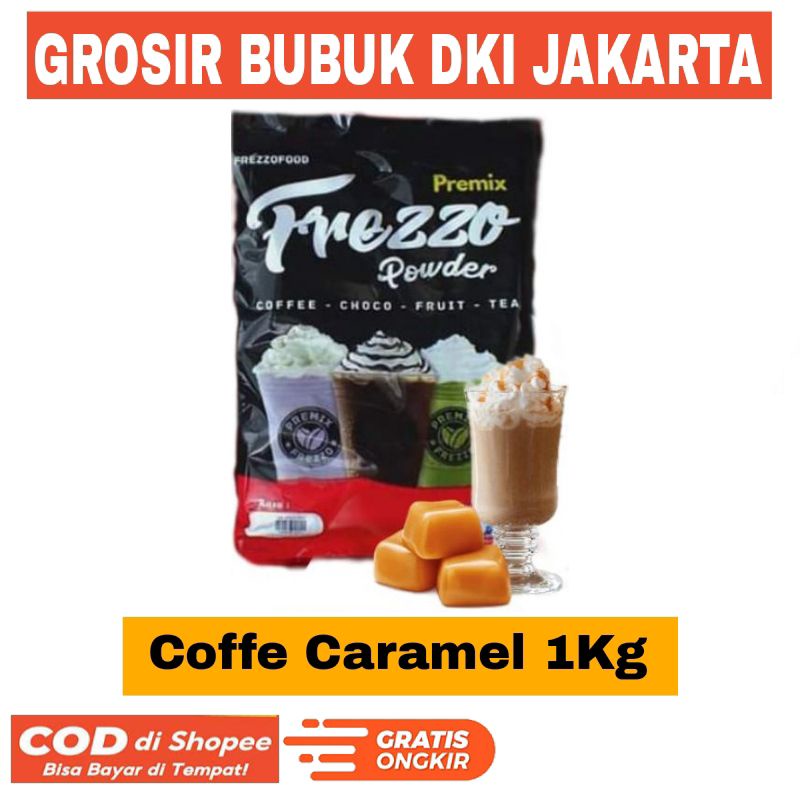 

Frezzo Coffe Caramel 1Kg Bubuk Minuman Usaha Es Pinggir Jalan Powder Drink