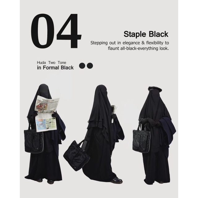 HUDA ABAYA By Elmadina Abaya