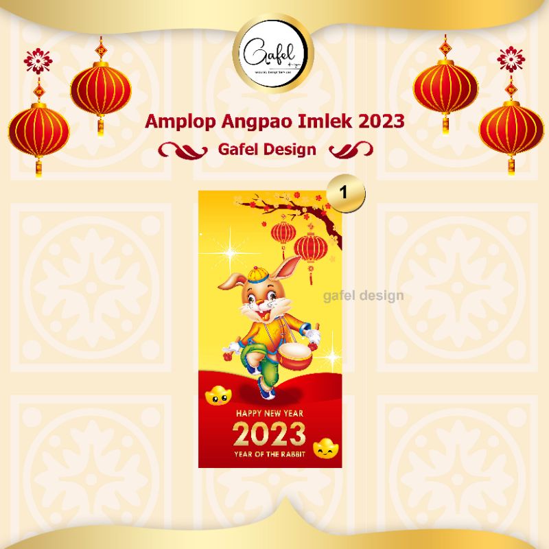 

Amplop Angpao Imlek 2023 / Ampau Imlek / Angpau 2023