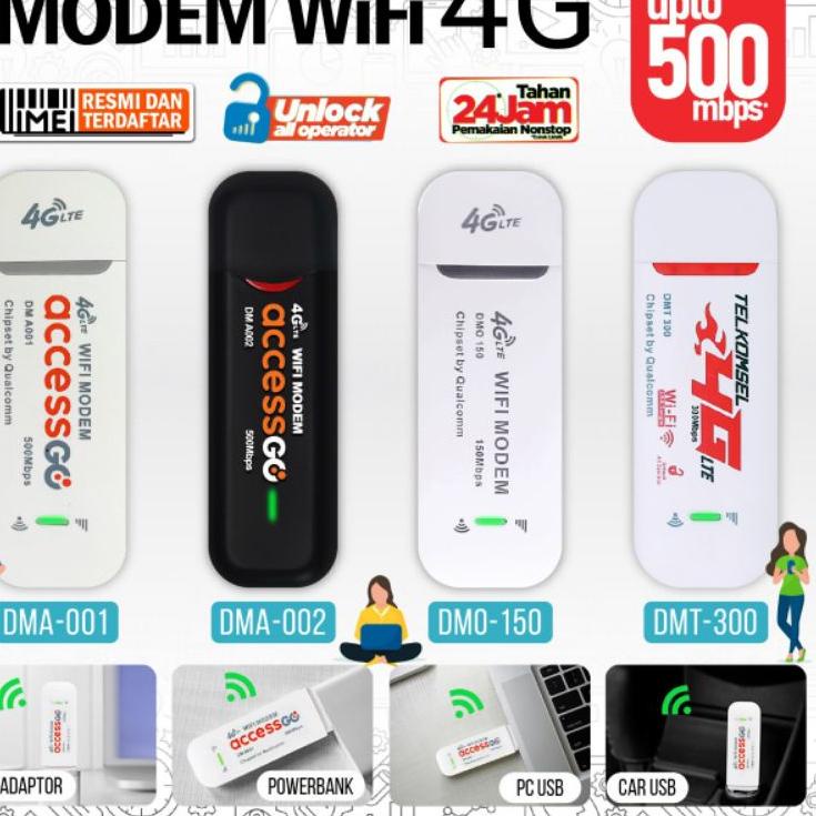 Paket Meriah Modem 4G Wifi All Operator