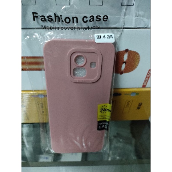 Softcase Samsung A6 2018 Silikon Casing Case Macaron Pelindung Pro Camera