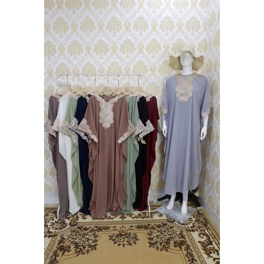 ZAKIA KAFTAN -KAFTAN KALBIN - KAFTAN TERBARU - KAFTAN MEWAH - KAFTAN PREMIUM - KAFTAN SIMPEL