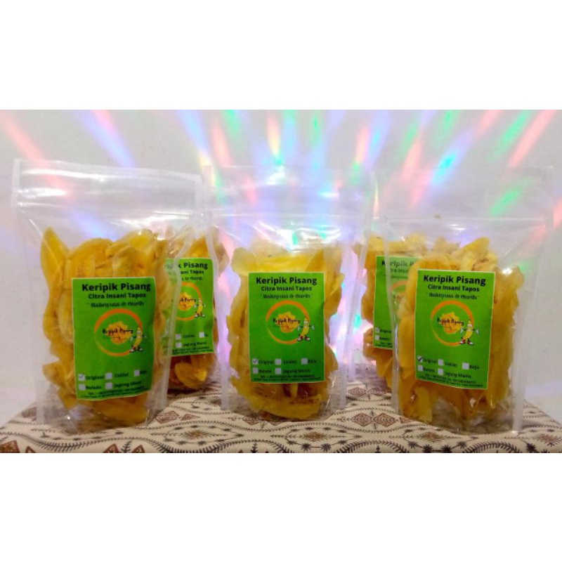 

Keripik Pisang Kepok Asli Tapos Depok