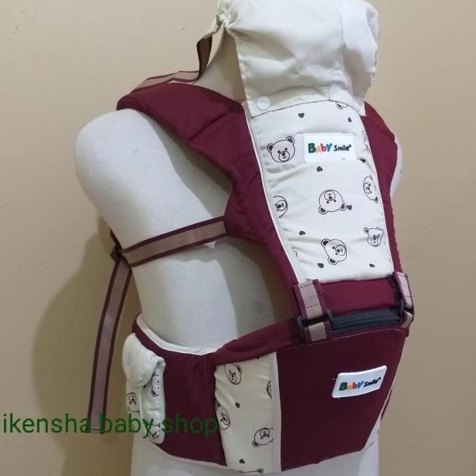 BABY SMILE GENDONGAN HIPSEAT MOTIF RGE465T