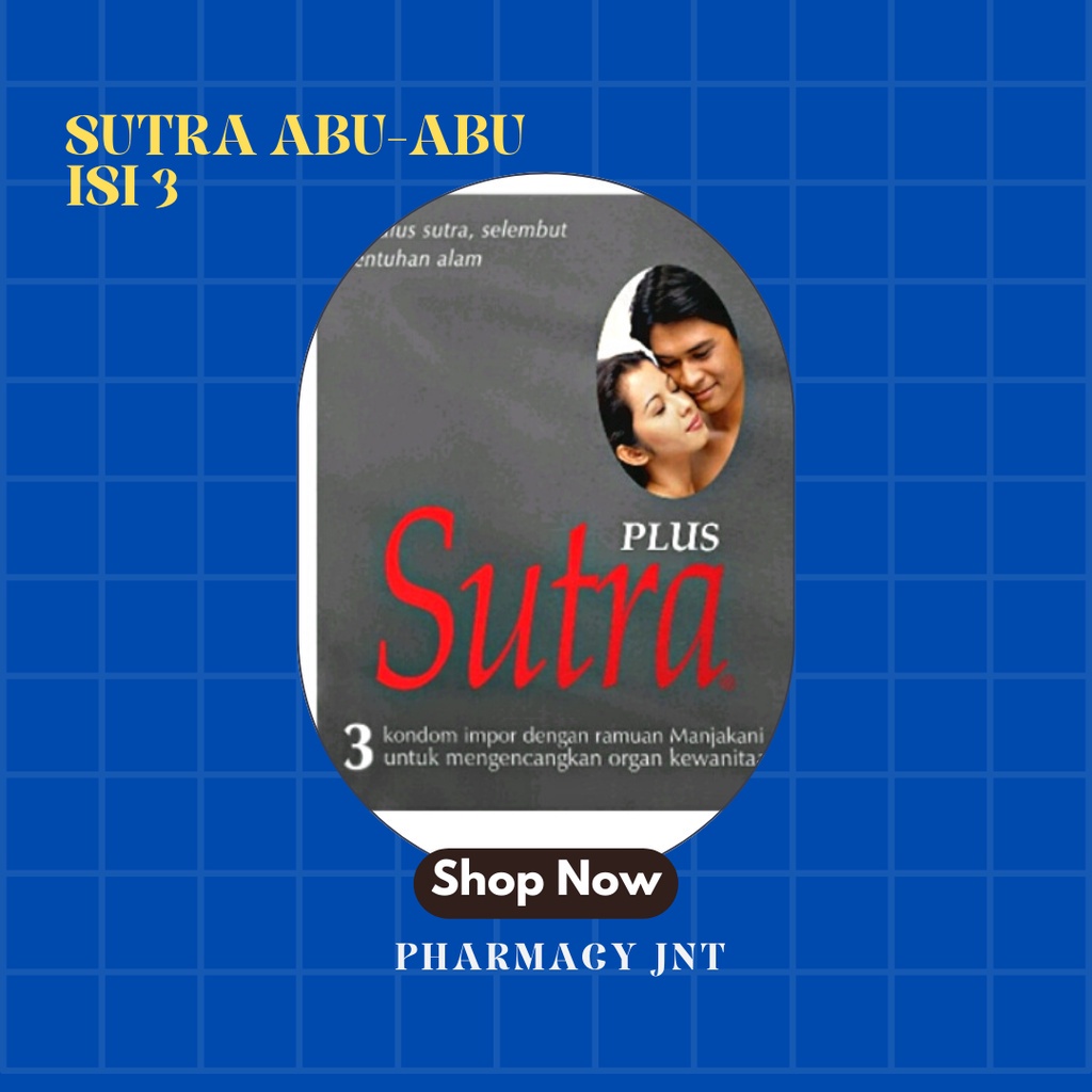 [PRIVASI AMAN] SUTRA PLUS ABU ABU / KONDOM PENGAMAN